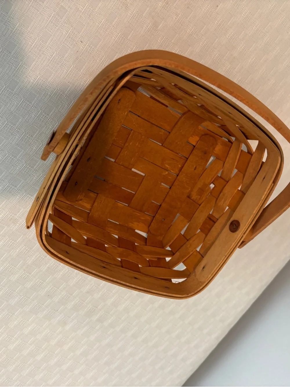 Longaberger Berry Basket 4.5x 5 and approximately 3